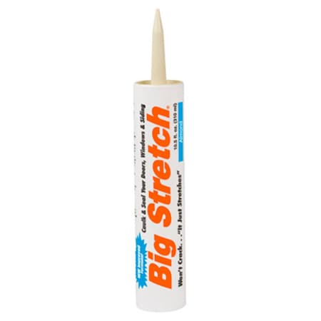 Sashco Sealants 10002 10.5 oz. Acrylic Rubber Sealant- Almond 347567